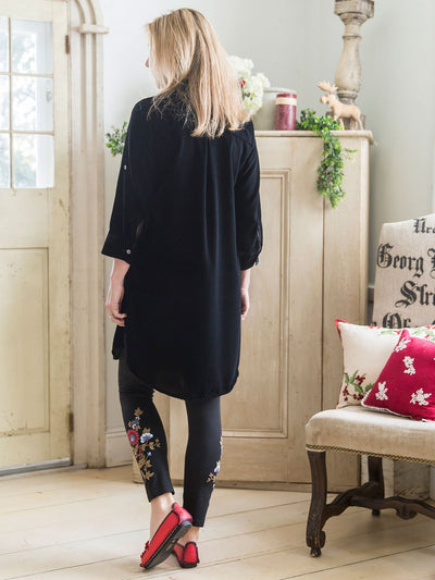 Bette Tunic in Black by April Cornell