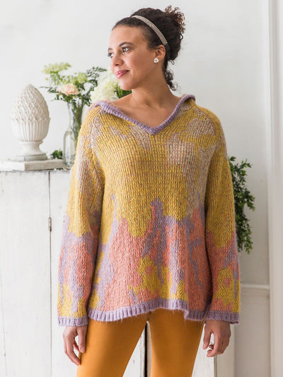 Everly Pullover in Gold Coral by April Cornell