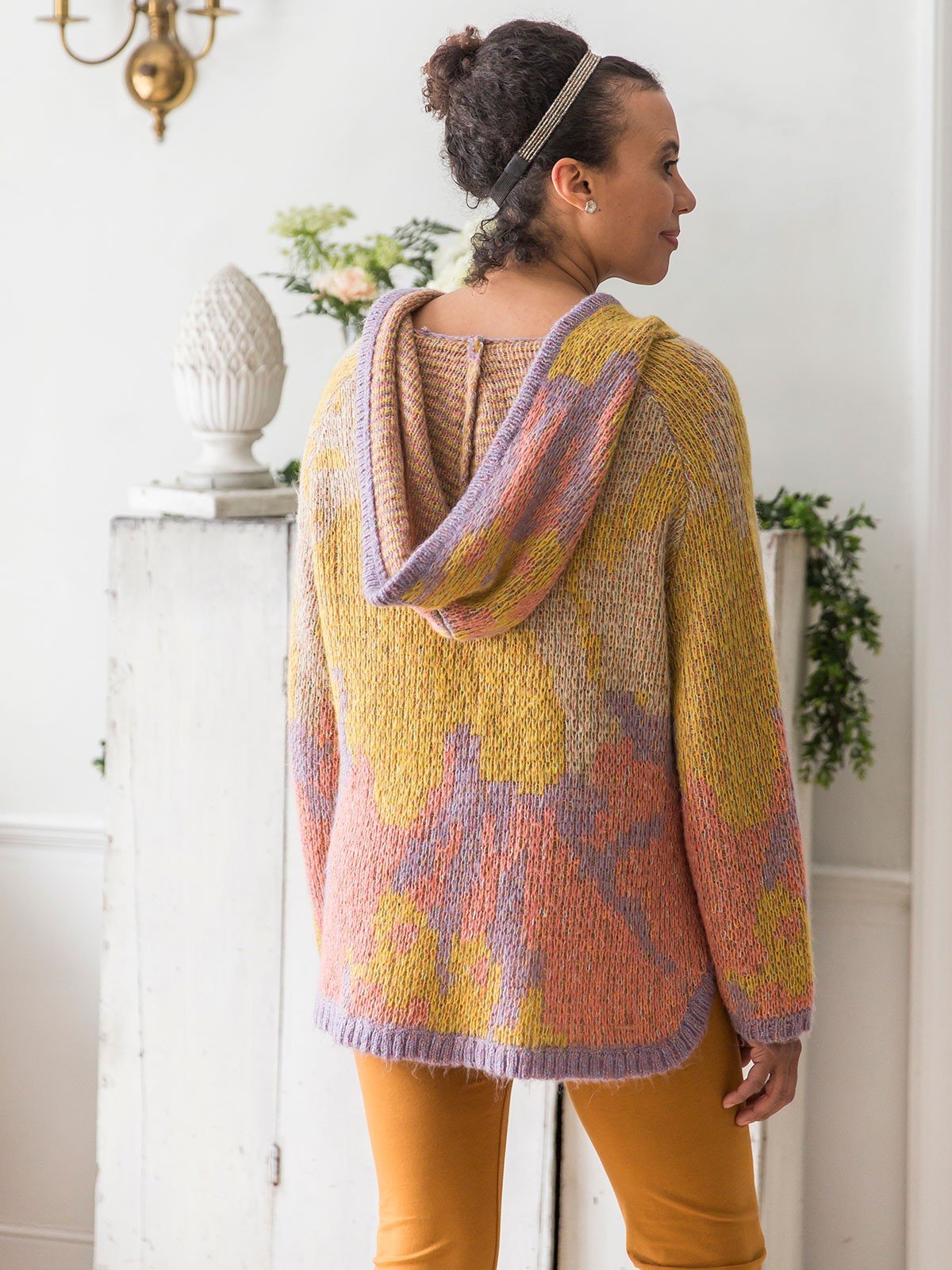 Everly Pullover in Gold Coral by April Cornell
