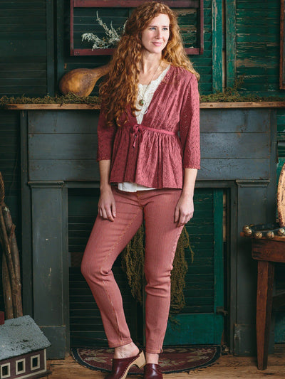 Annabelle Blouse in Rose by April Cornell