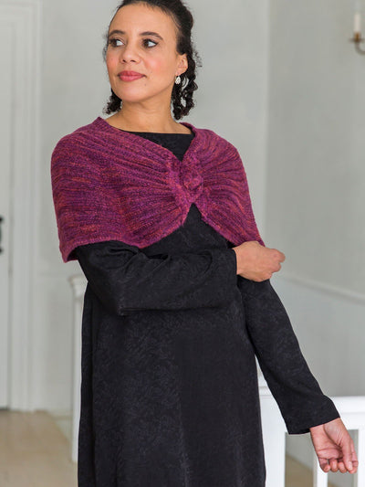 Daphne Capelet in Plum by April Cornell