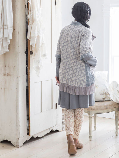 Patchwork Sweater in Multi by April Cornell