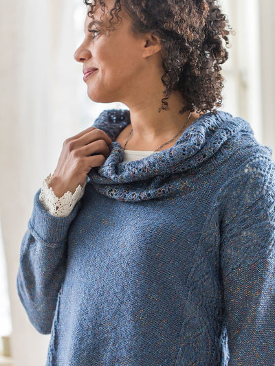Chai Sweater in Soft Indigo | April Cornell - SOLD OUT