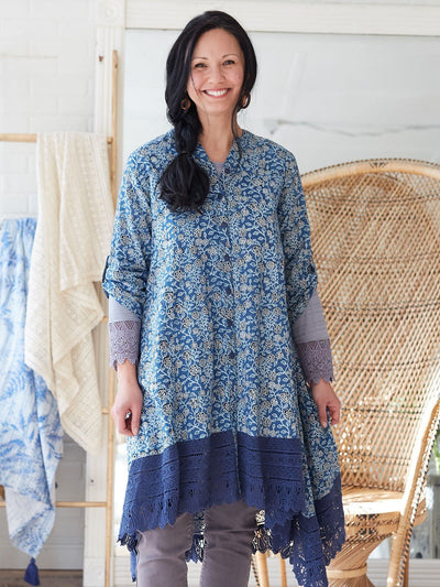 Ingalls Tunic in Indigo by April Cornell