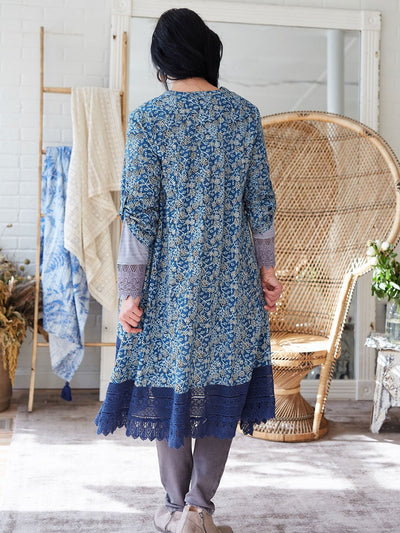 Ingalls Tunic in Indigo by April Cornell