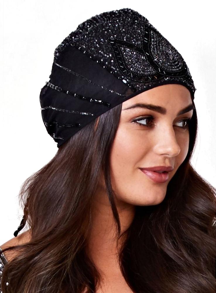Gatsby Style Cap in Black