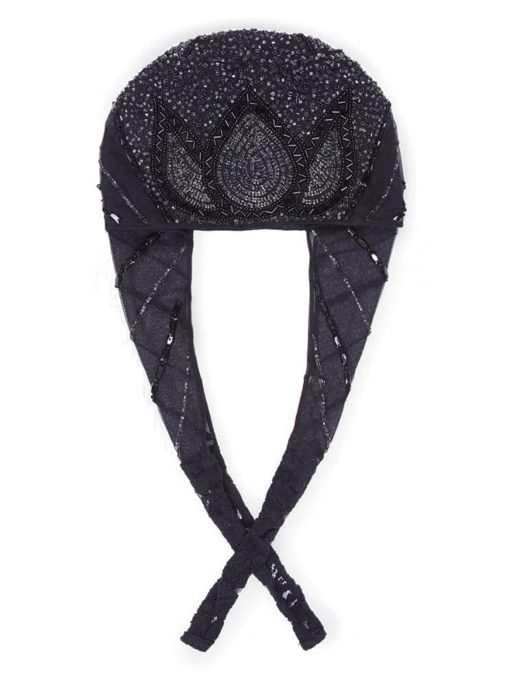 Gatsby Style Cap in Black