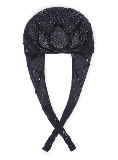 Gatsby Style Cap in Black