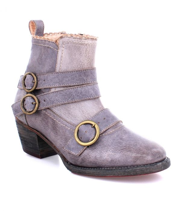 Bady Modern Victorian Boots in Alkaline Rustic