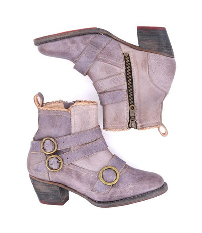 Bady Modern Victorian Boots in Alkaline Rustic