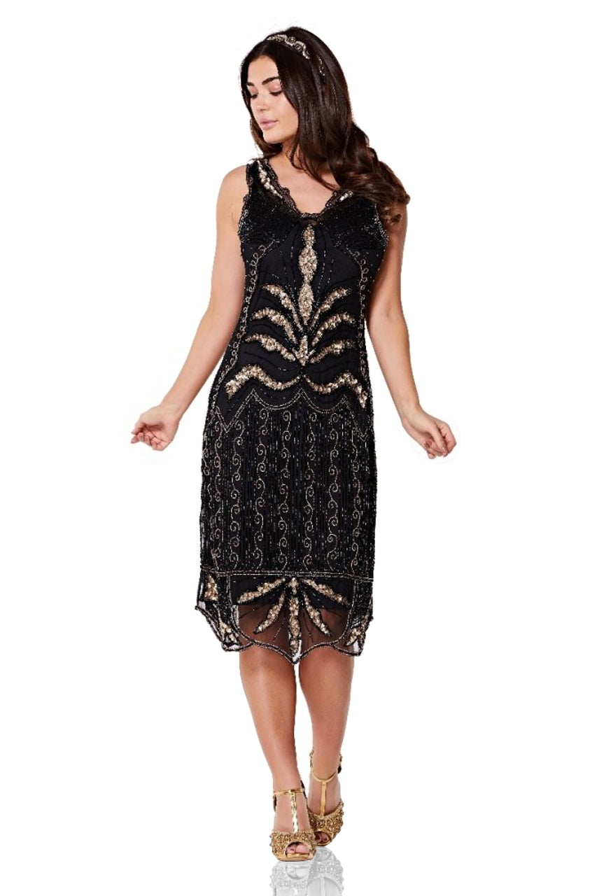 Chandelier Dress in Black