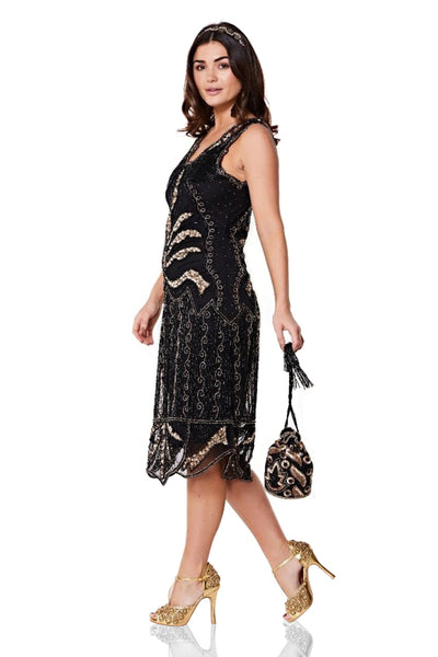 Chandelier Dress in Black