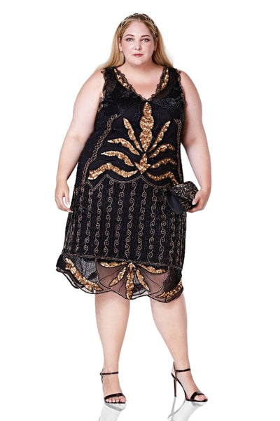 Chandelier Dress in Black