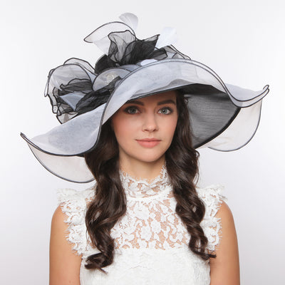 1920s Elegance Hat in Black