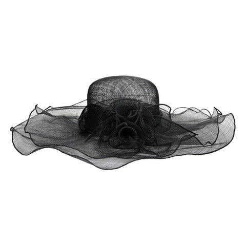 Debutante Hat in Black