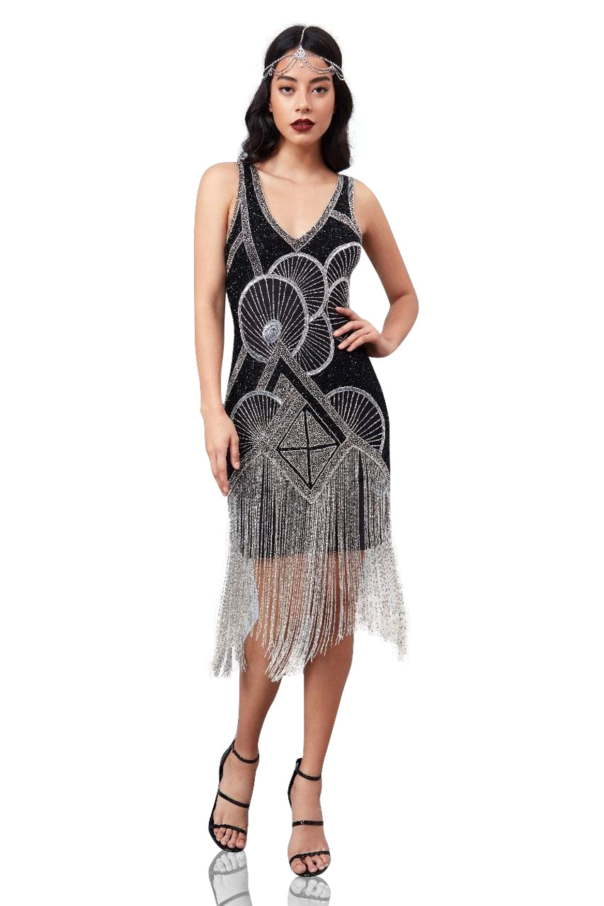 Black Flapper Dresses: Authentic 1920s Style - WardrobeShop Black Flapper Dresses: Authentic 1920s Style - WardrobeShop