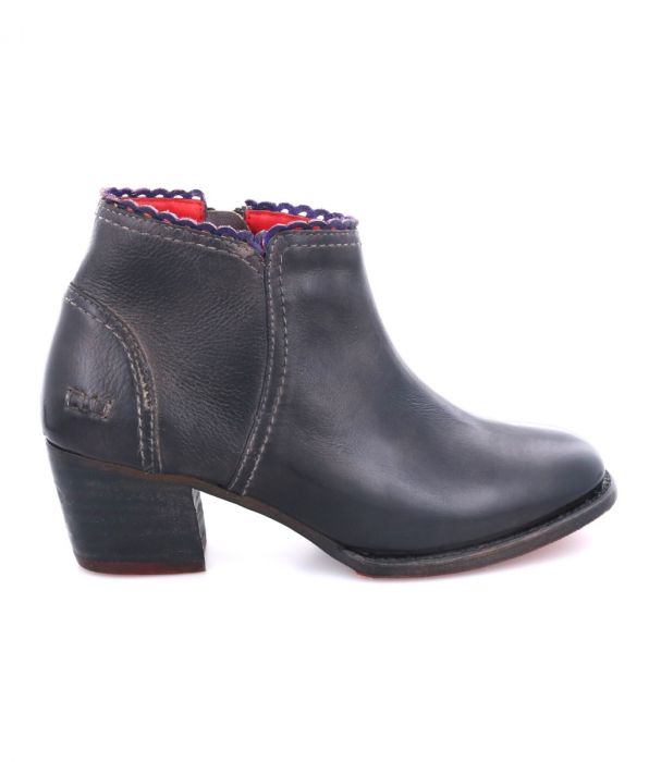 Mini Rustic Booties in Black