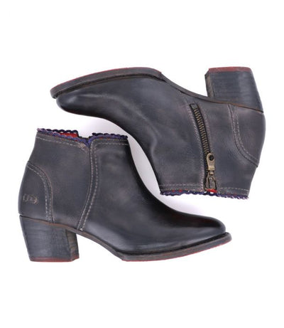 Mini Rustic Booties in Black