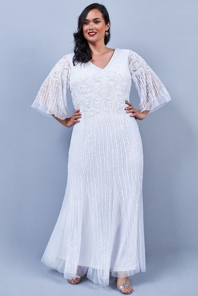 Galina Gown in White