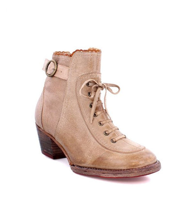 Seal Modern Victorian Booties in Rustic Pecan