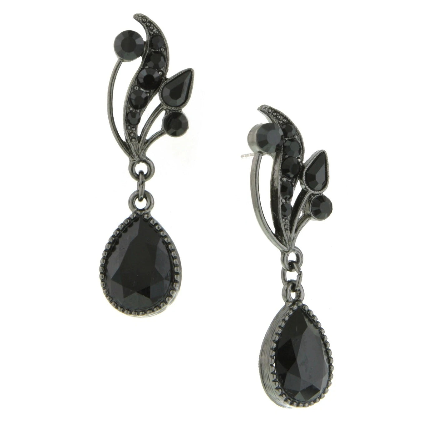 black-crystal-swarovski-teardrop-earrings