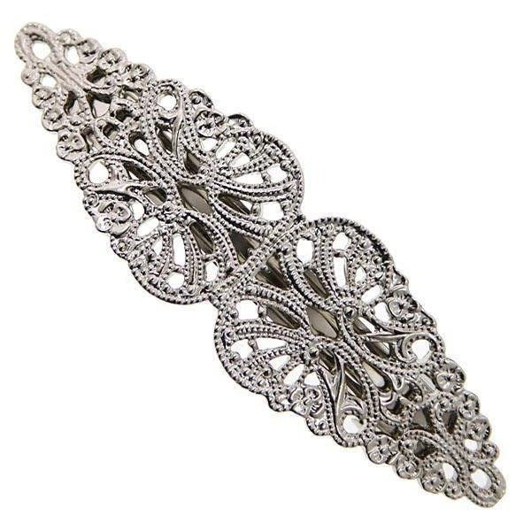 Filigree Vintage Hair Barrette by 1928 Jewelry